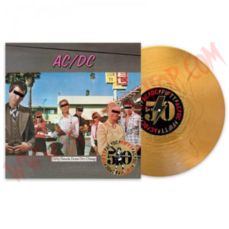 Vinilo LP ACDC ‎– Dirty Deeds Done Dirty Cheap