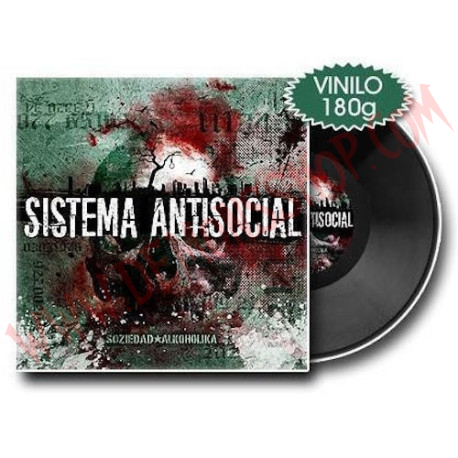 Vinilo LP Soziedad Alkoholika - Sistema Antisocial