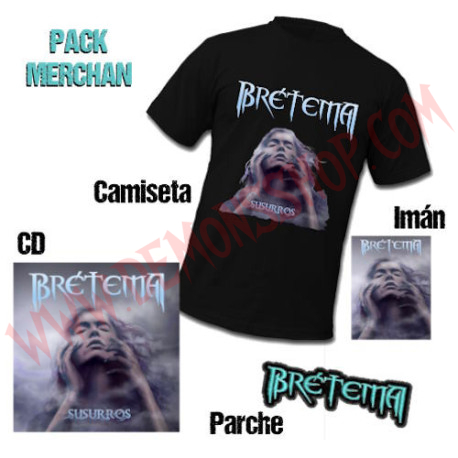 Pack Merchan + CD Brétema - Susurros