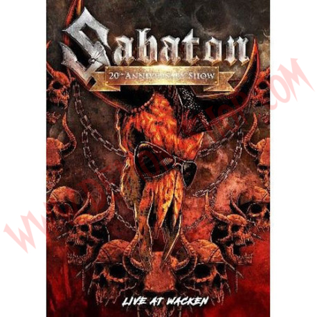 DVD Sabaton - Live at Wacken - 20th Anniversary Show