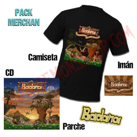 Pack Merchan + CD Badana - Al Otro Lado de las Cosas, a Este Lado de la Nada