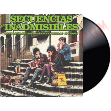 Vinilo LP Secuencias Inadmisibles (Bandas Maketeras del Gran Bilbao 1983-1988)