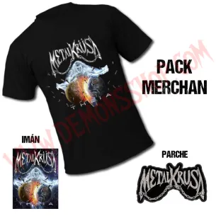 Pack merchan + CD Metalkrusa - Theia - CD Heavy - Metalkrüsa