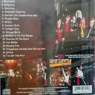 CD Iron Maiden ‎– Maiden Japan 2