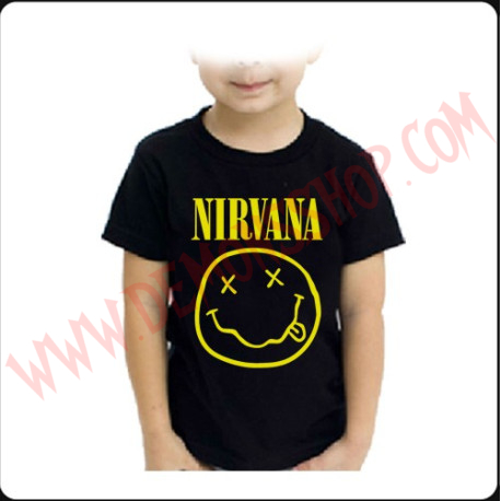 Camiseta Niño Nirvana